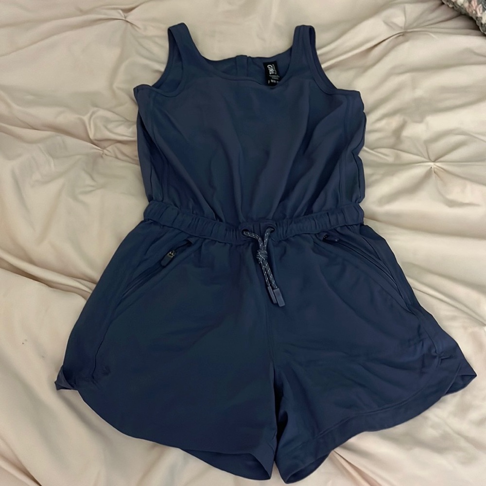 Purple Athleta Girl Romper